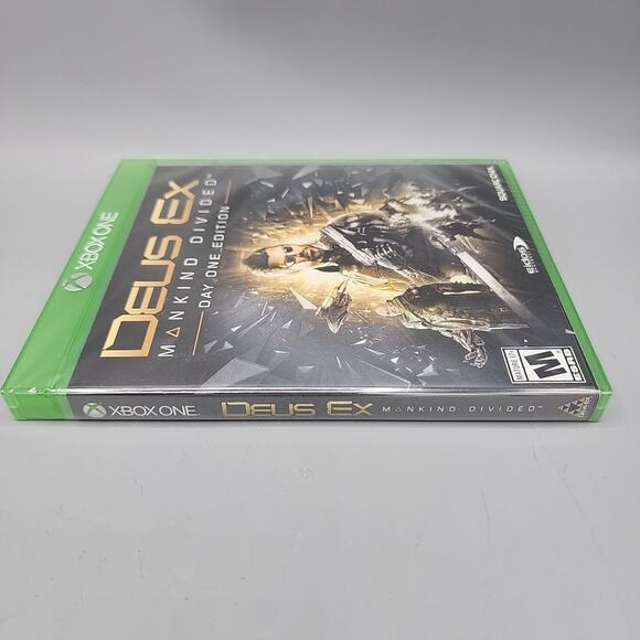 Deus Ex: Mankind Divided - Day One Edition XBOX One Brand New + Factory Sealed - Picture 3 of 9